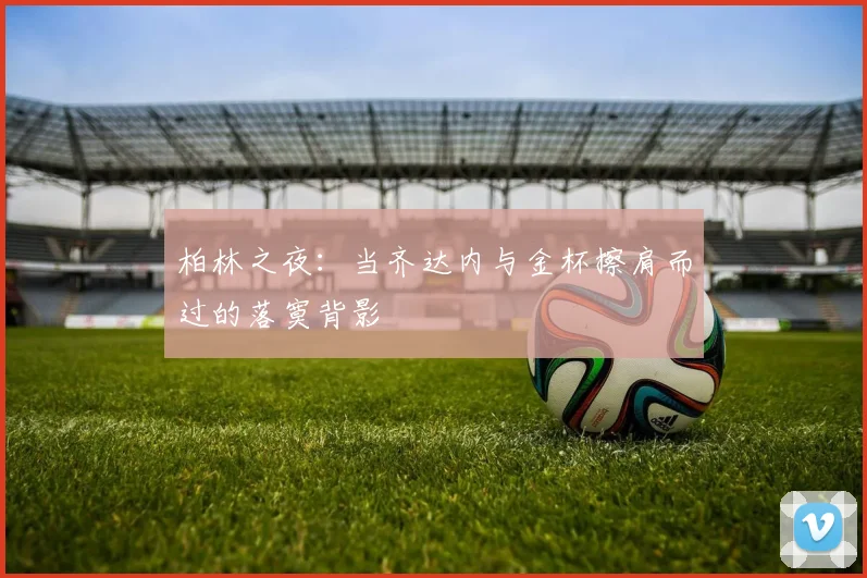 柏林之夜:当齐达内与金杯擦肩而过的落寞背影