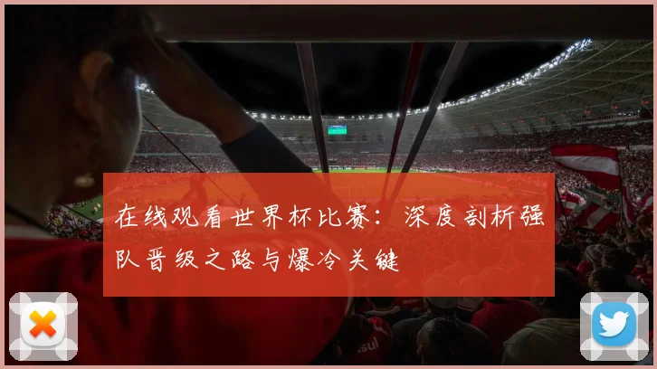 在线观看世界杯比赛：深度剖析强队晋级之路与爆冷关键